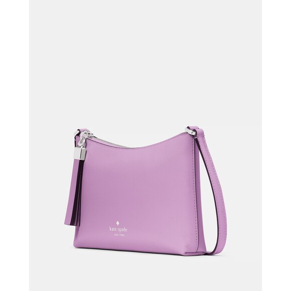 New Kate Spade Sadie Crossbody Saffiano Leather Wisteria - Picture 4 of 5